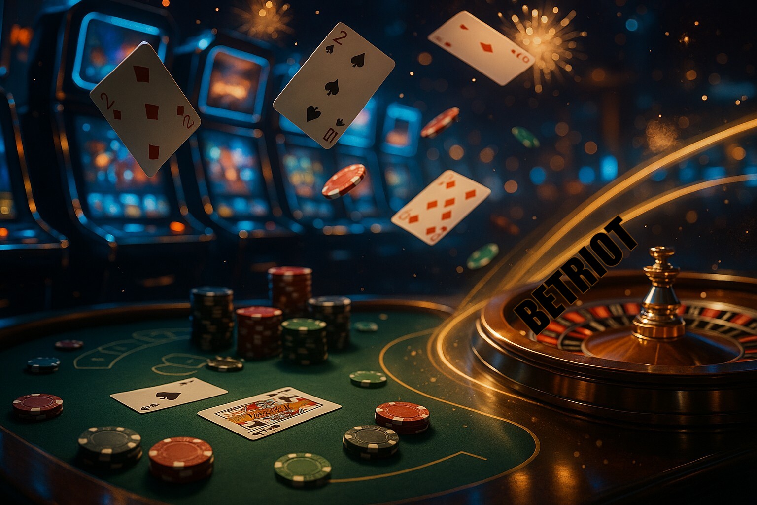 Jogos emocionantes no BETRIOT